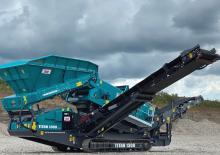 Mobilní třídiče Powerscreen Titan 1300