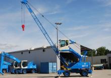 Mobilní jeřáby s příhradovým výložníkem Fuchs MSB 115