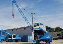 Mobilní jeřáby s příhradovým výložníkem Fuchs MSB 115