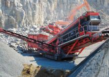 Mobilní třídiče Terex-Finlay 693+ Spaleck