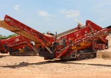 Mobilní třídiče Terex-Finlay 893