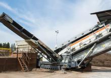 Mobilní třídiče Metso Lokotrack ST3.8