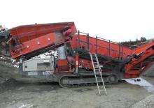 Mobilní třídiče Sandvik QE 330