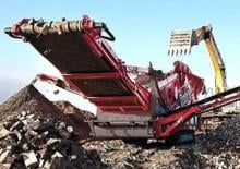 Mobilní třídiče Sandvik QE441