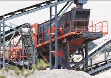 Mobilní třídiče Sandvik UH311
