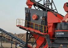 Mobilní třídiče Sandvik UV210 VSI