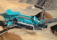 Mobilní třídiče Powerscreen Warrior 2400