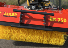 Montované zametače Adler BK 750-120