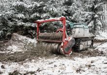 Mulčovače Prinoth M450h-2700