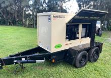 Naftové elektrocentrály Ingersoll-Rand G 80