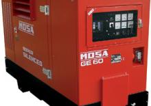 Naftové elektrocentrály Mosa GE 60 SX-EAS