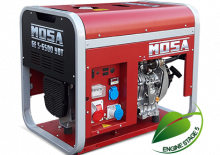 Naftové elektrocentrály Mosa GE 6500 DES/GS