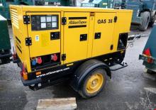 Naftové elektrocentrály Atlas Copco QAS 38