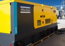 Naftové elektrocentrály Atlas Copco QAS-500