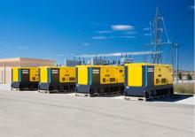 Naftové elektrocentrály Atlas Copco QAS 500 VD