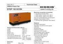 Naftové elektrocentrály Hüdig Step 150 ECON