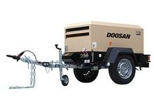 Přenosné vzduchové kompresory - dieslové, elektrické a benzínové Doosan 7/20 