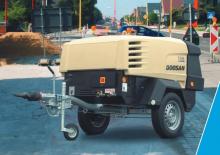 Přenosné vzduchové kompresory - dieslové, elektrické a benzínové Doosan 7/26E+