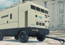 Přenosné vzduchové kompresory - dieslové, elektrické a benzínové Doosan 9/275