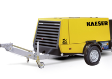 Stacionární vzduchové kompresory - dieslové, elektrické a benzínové Kaeser Mobilair M 100 G, 13 kVA
