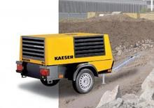 Přenosné vzduchové kompresory - dieslové, elektrické a benzínové Kaeser Mobilair M 43 PE