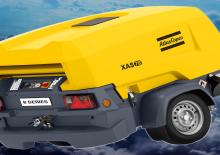 Přenosné vzduchové kompresory - dieslové, elektrické a benzínové Atlas Copco XAS 78 Kd