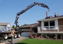 Nakládací jeřáby s pojezdem Hiab XS 377 E-6 HIPRO Jib 70 X-4