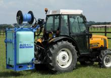 Nesené postřikovače Berthoud Alto 400