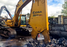 Nůžky na ocelový šrot OSA Demolition Equipment SH 55.1