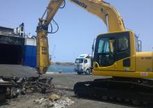 Nůžky na ocelový šrot OSA Demolition Equipment SH20 