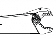 Nůžky na ocelový šrot MBI SH310R