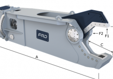 Nůžky na ocelový šrot FRD VR-2ER 