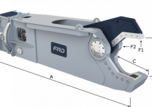 Nůžky na ocelový šrot FRD VR-80ER-3
