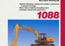 Pásová rypadla Case 1088