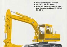 Pásová rypadla Caterpillar 205
