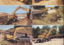 Pásová rypadla Caterpillar 205LC