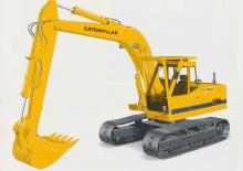 Pásová rypadla Caterpillar 213