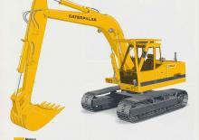 Pásová rypadla Caterpillar 213LC