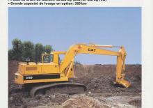 Pásová rypadla Caterpillar 219
