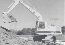 Pásová rypadla Caterpillar 225B