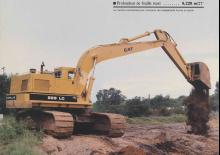 Pásová rypadla Caterpillar 229
