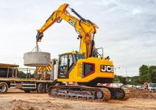 Pásová rypadla JCB 245XR
