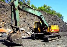 Pásová rypadla Bucyrus 300-H