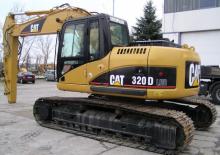 Pásová rypadla Caterpillar 320D LRR