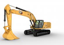 Pásová rypadla Caterpillar 350