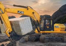 Pásová rypadla JCB 380 LC