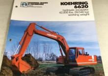Pásová rypadla Koehring 6620