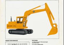 Pásová rypadla John Deere Construction 690B