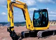 Pásová rypadla JCB 8080