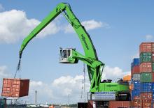Manipulátory s materiálem Sennebogen 860R E Hybrid